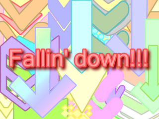 Fallin' down!!! - graphic
