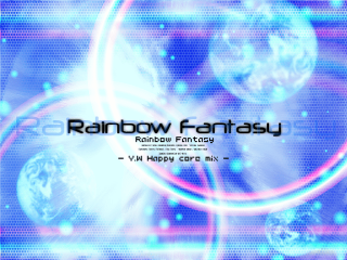 Rainbow Fantasy - Y.W Happy core mix - graphic