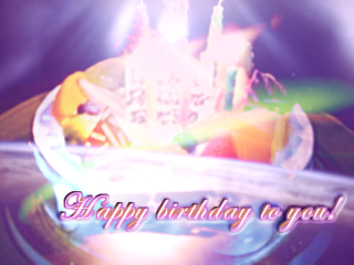 Happy birthday to you! [graphic]